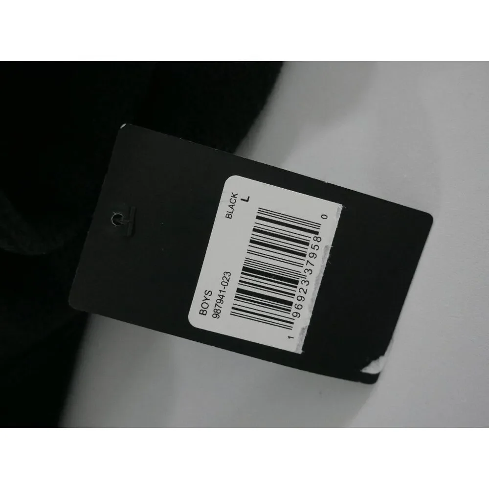 Hurley Kids Black Fleece Jacket Size L